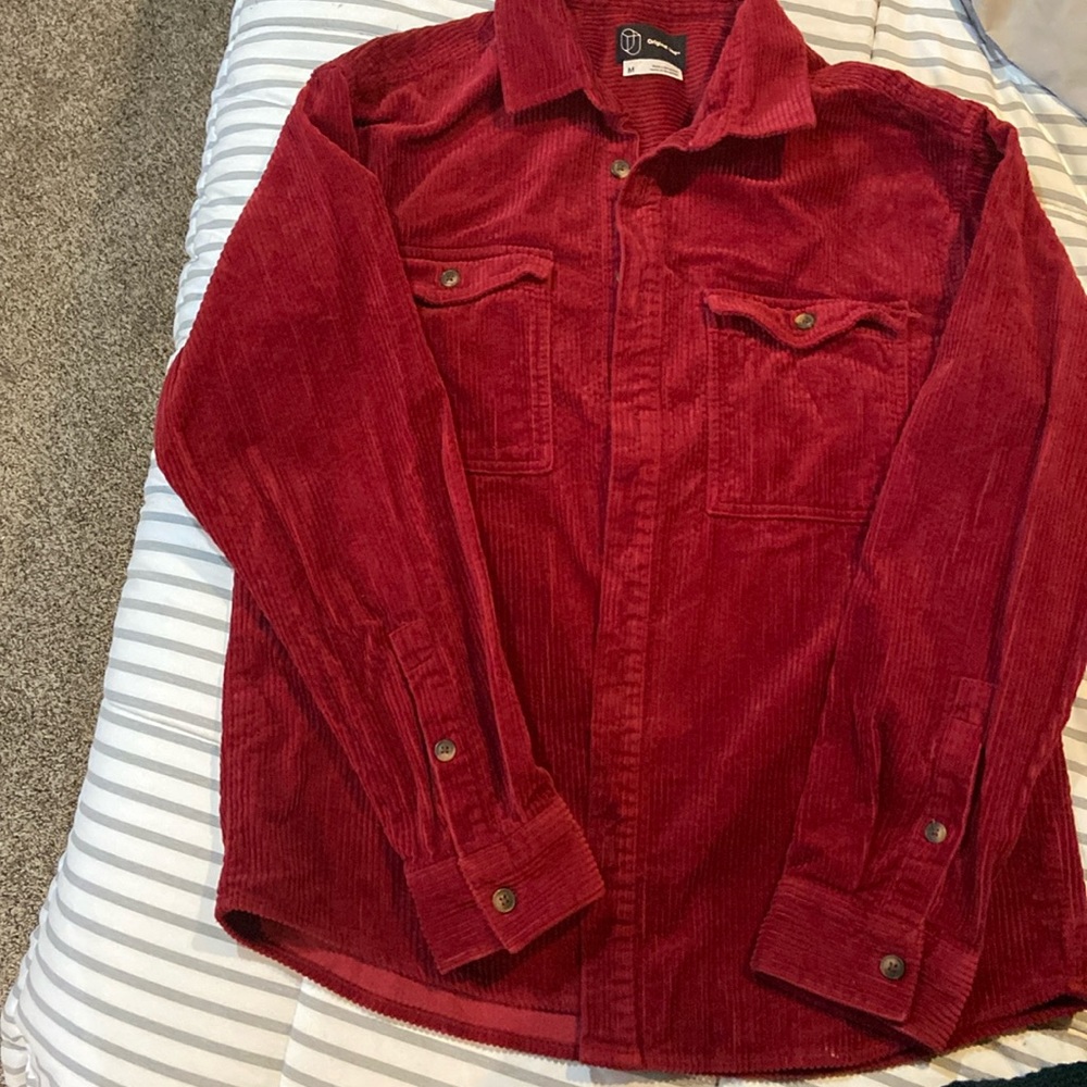 Original Use -Men’s corduroy red shirt